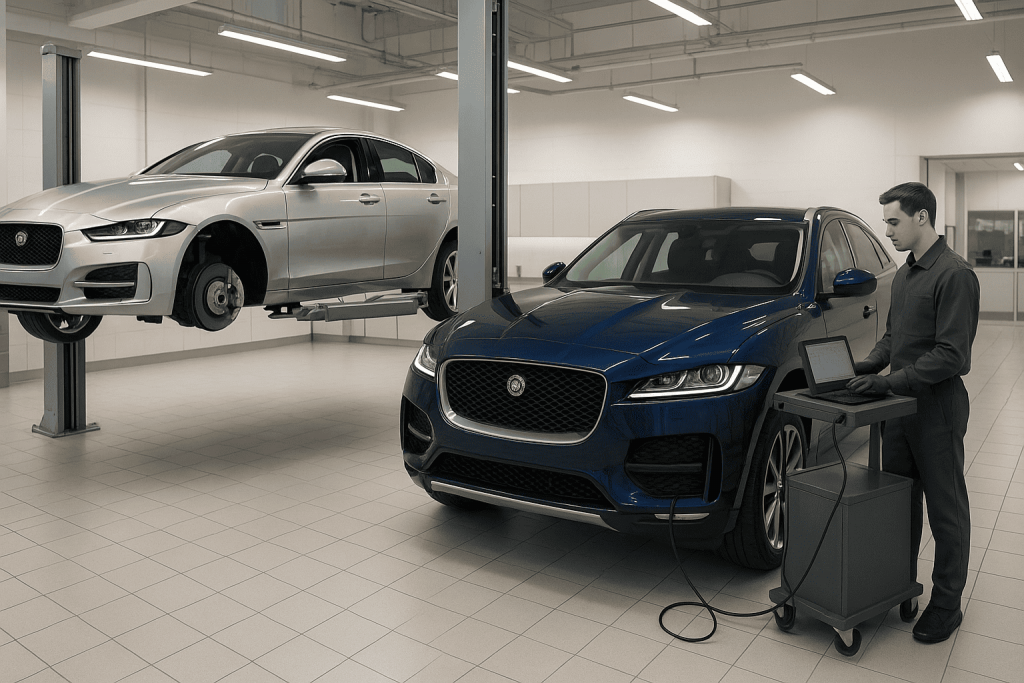 Jaguar XE и F-Pace: ремонт подвески и электрики в премиум-сегменте