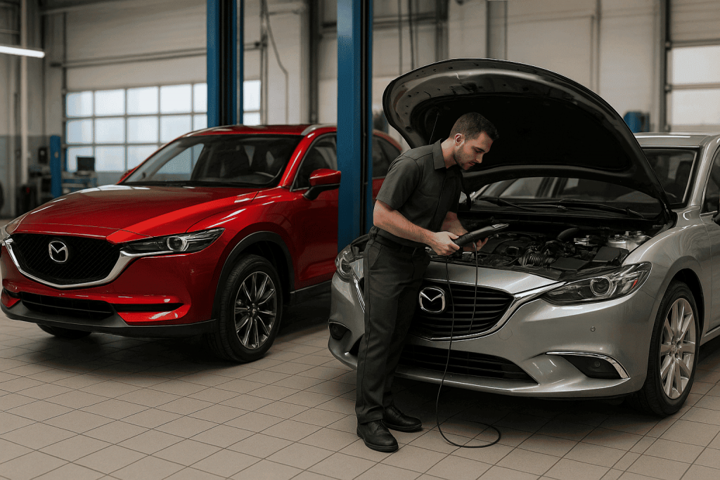 Mazda CX-5 и 6: особенности обслуживания роторных двигателей и трансмиссии