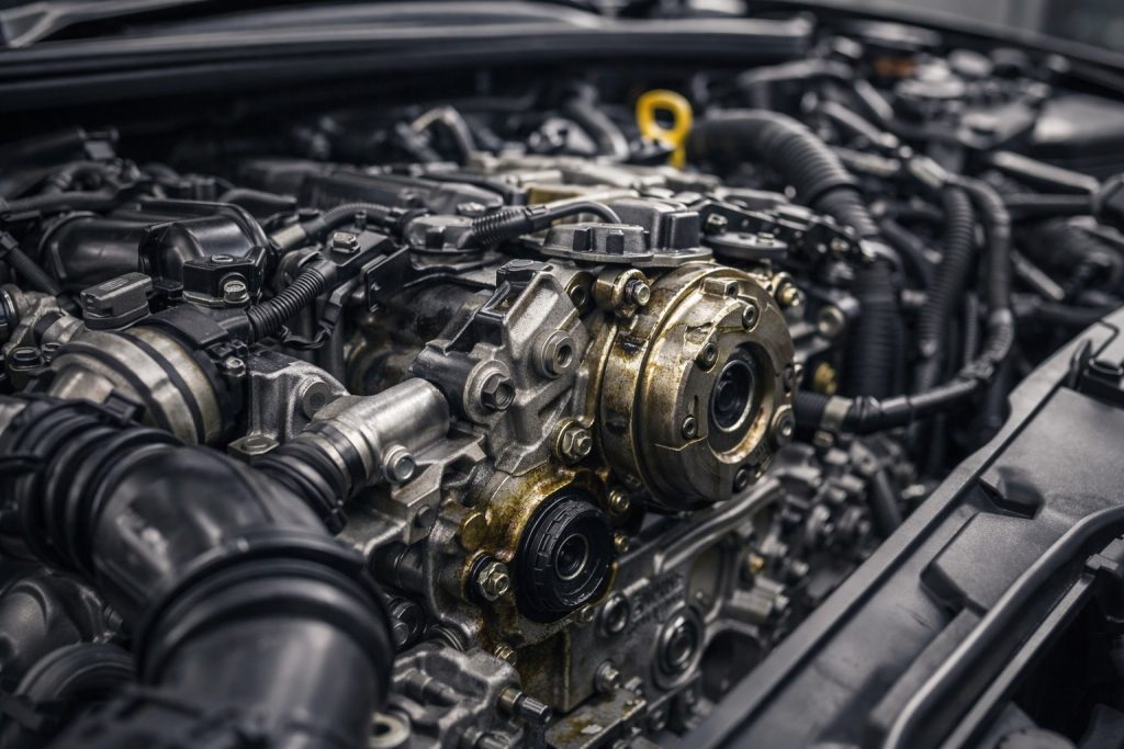 Течь сальников и запотевание фазного регулятора на моторе 1.3 Turbo — особенность или гарантийный случай?