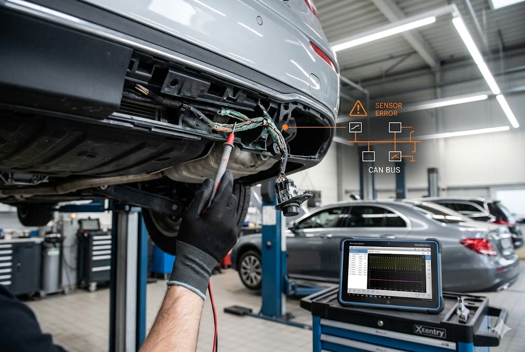 Электрика Mercedes-Benz: почему «глюки» парктроников или Keyless-Go нельзя игнорировать